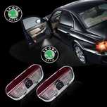 Set de 2 Lampi Logo Xentech Light Portiere Skoda Superb