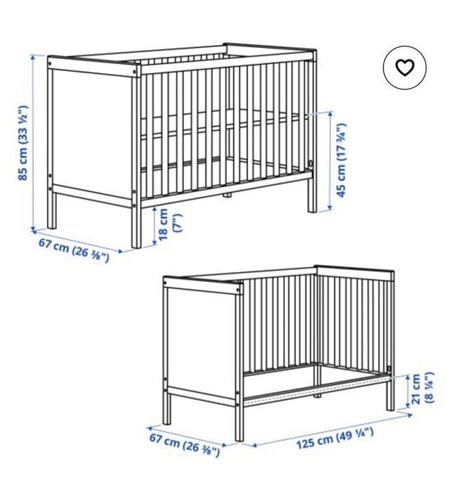 Бебешко креватче