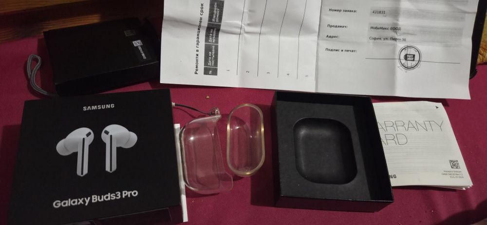 Galaxy buds 3 pro в гаранция