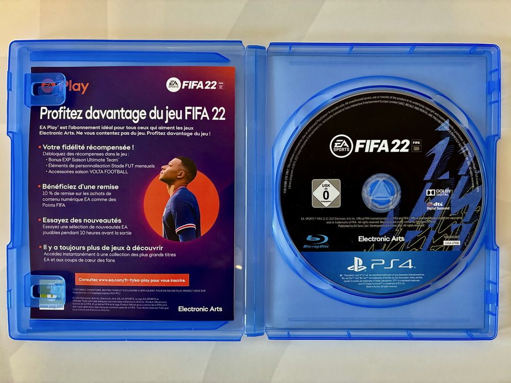 КАТО НОВА FIFA 22 EA Sports PS4 / PS 4 / PS5 / PS 5