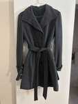 Сиво палто тренчкот Trench coat