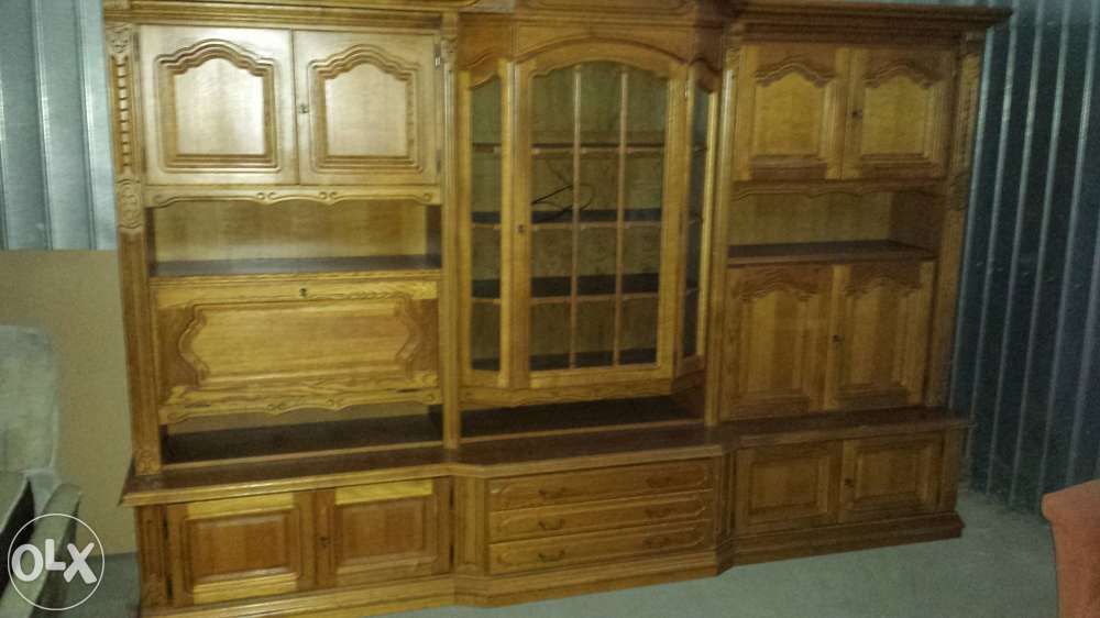mobilier living din lemn masiv, import Germania