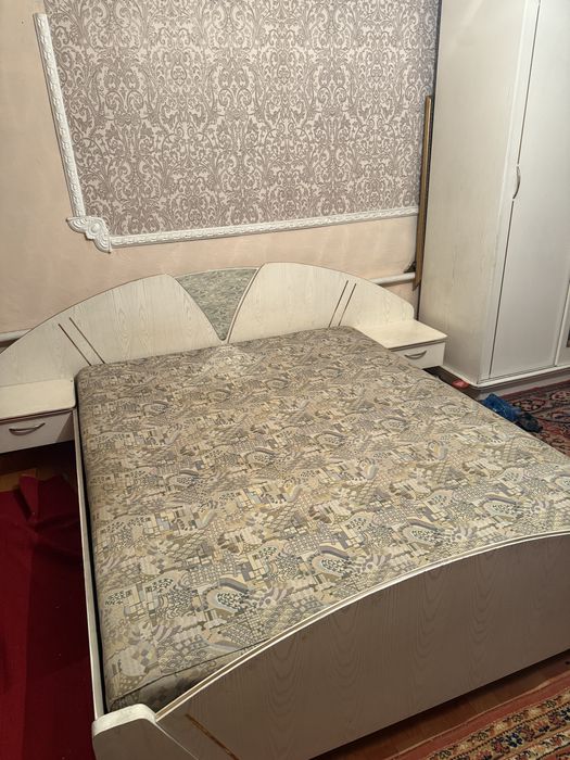 Кровать германская белая не дорого