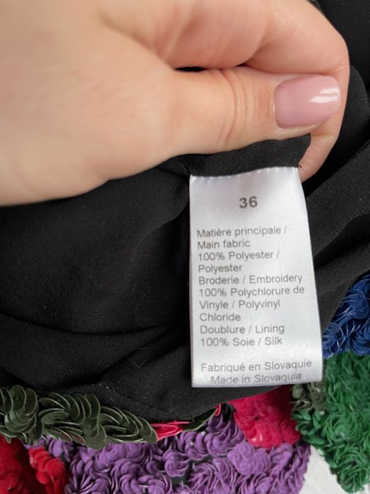 Rochie Sonia Rykiel din paiate