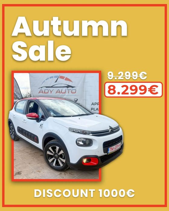 Citroën C3 Livrare gratis, Garantie 12 luni, Test drive
