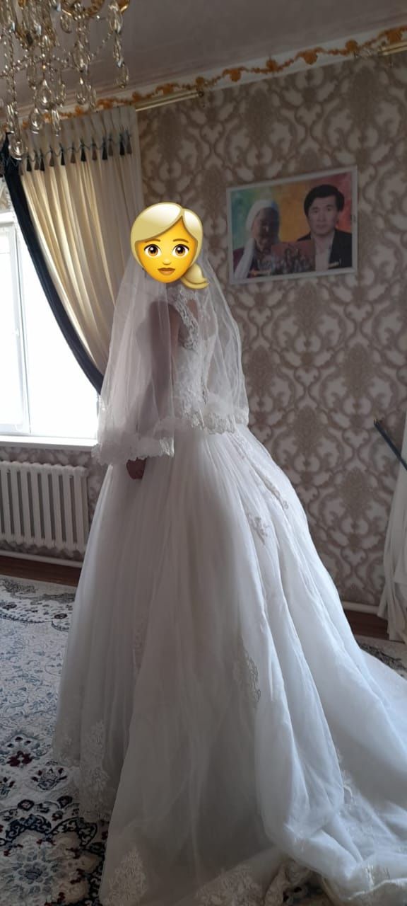 Раскошный свадебный платье