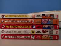 My hero academia, vol 10,11,13,14,15