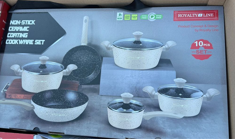 Set tigăi și oale pentru gătit