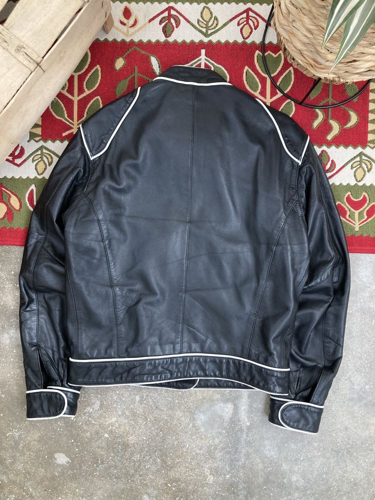 Vintage Dakota F1 Leather Racing Jacket - Size Small