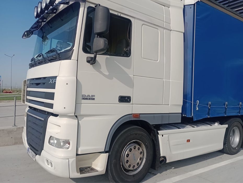 Ansamblu Daf xf + Semiremorca Krone