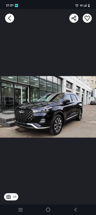 Черри тиго 7 сотилади