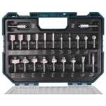 Makita D-74778 - Set cutite frezat, tija 8 mm,22 bucati