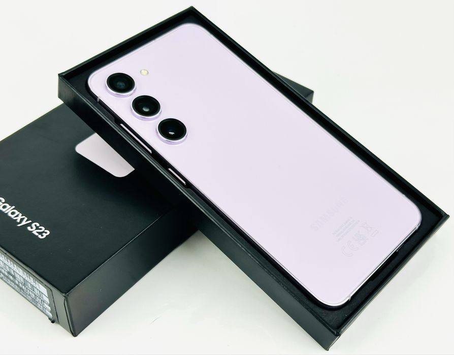 Samsung Galaxy S23 5G 256GB 8RAM Lavender Перфектен! Гаранция!