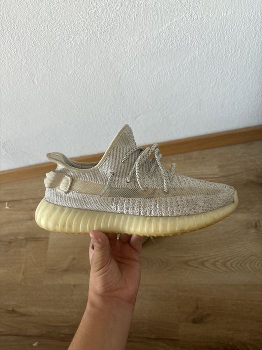 Yeezy 350 v2 static white reflective