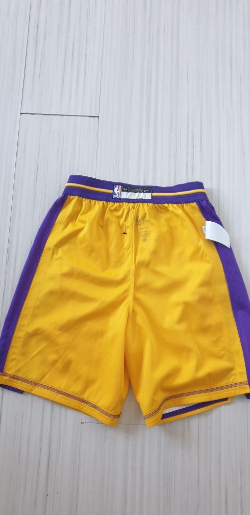 Nike NBA Dri - Fit Lakers LA Short  34/ - M  НОВО! ОРИГИНАЛ! Мъжки