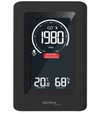 Aparat de măsurare CO₂ – Technoline