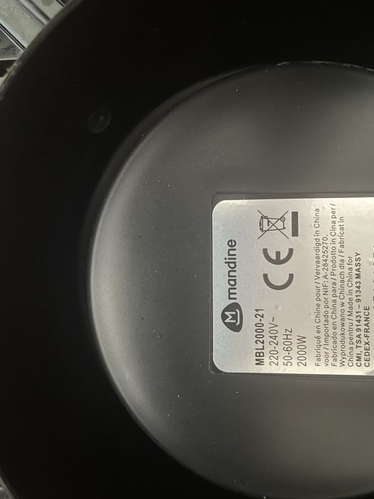 Blender de masa 2 in 1