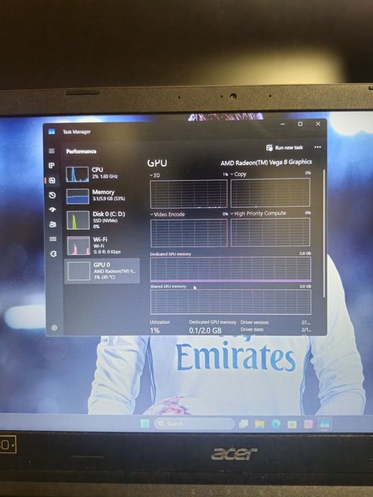 Vând Laptop Acer Aspire 3 office / gaming