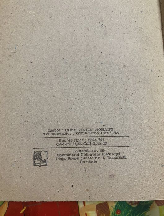 Nuvele- Liviu Rebreanu, București 1991