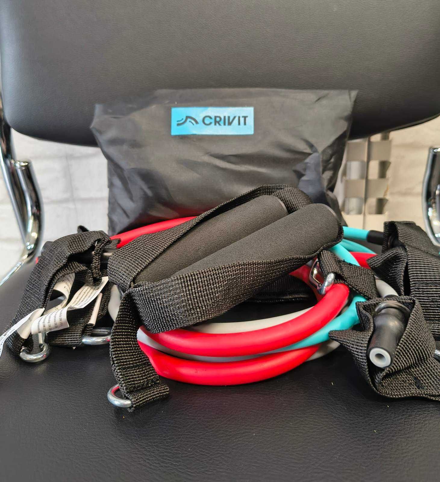 НОВ! Комплект фитнес ленти CRIVIT – 3 броя