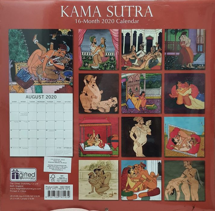 Calendar Kama Sutra
