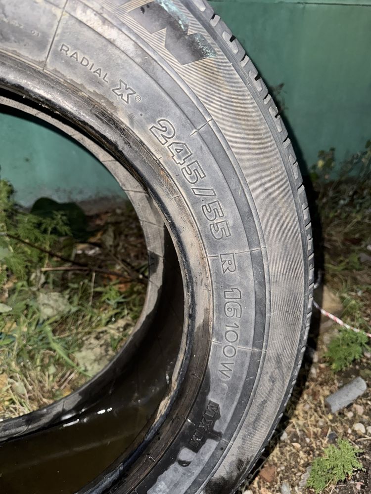 Мишлен.  245/55 R16