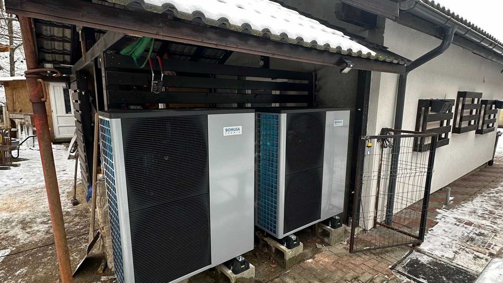 Pompa de caldura Domusa (compresor premiat Toshiba)-Montaj si garantie