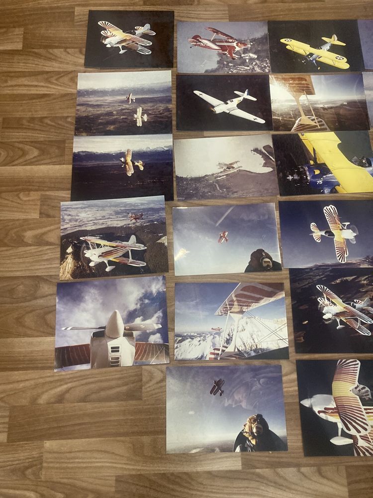 Colectie 28 fotografii avioane vintage
