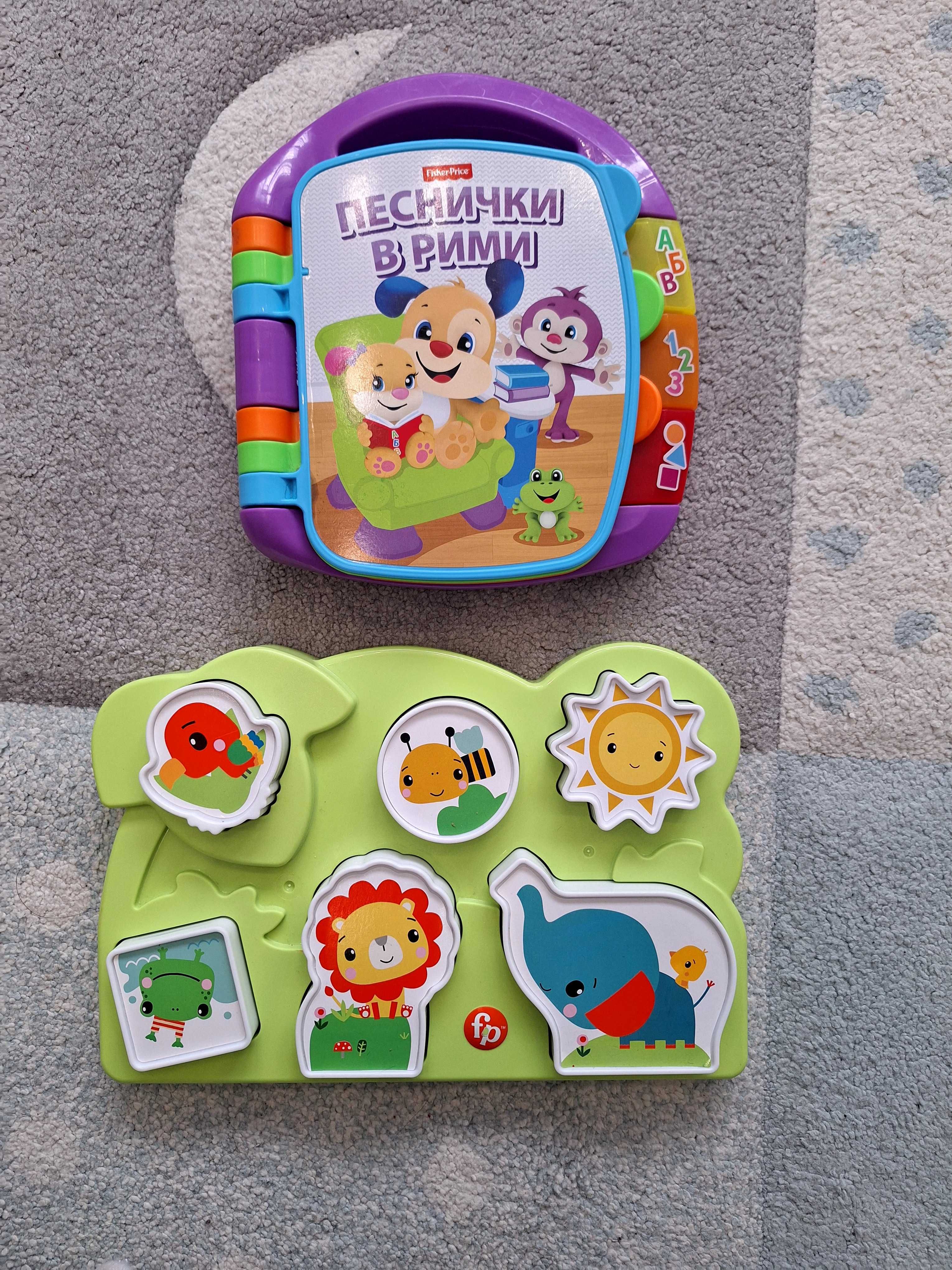 Детска музиаклна книжка на Fisherprice + пъзел