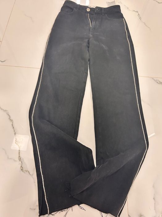 Дънки Zara нови с камъни