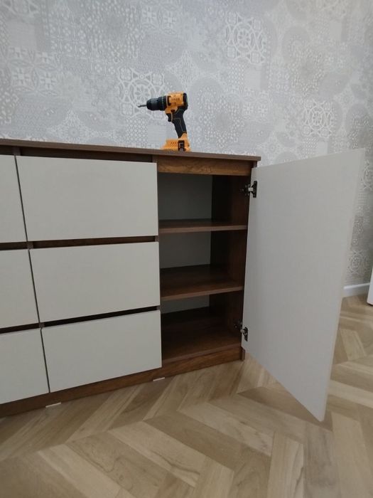 Комод 2х шкафчик 6х ящиков с МДФ