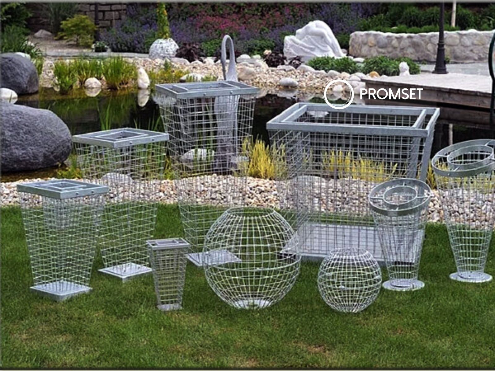 Gabion setka, Listavoy setka Габион для декорации