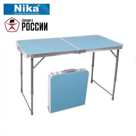 Российский раскладной стол - чемодан Nika