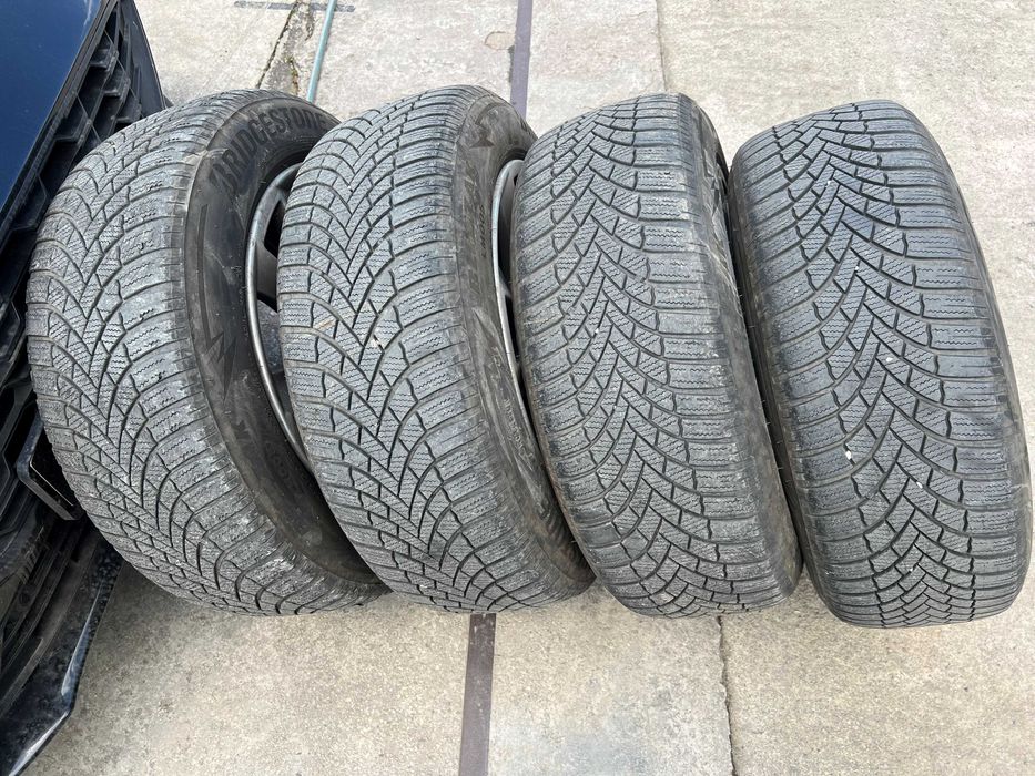 Продавам джанти със зимни гуми и датчици за БМВ/BMW Серия 5/F10/F11!