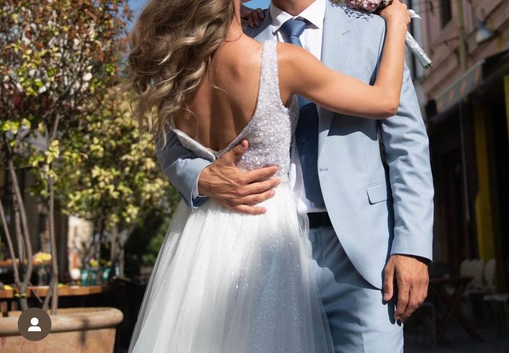 Сватбена рокля размер S