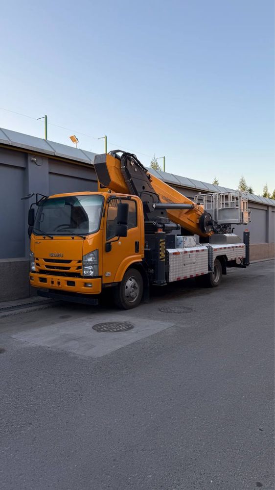 Howo , Isuzu avtovishka tayyor 31,40,45 metr