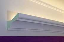 Scafa decorativa banda led mascare teava gaze model SC6