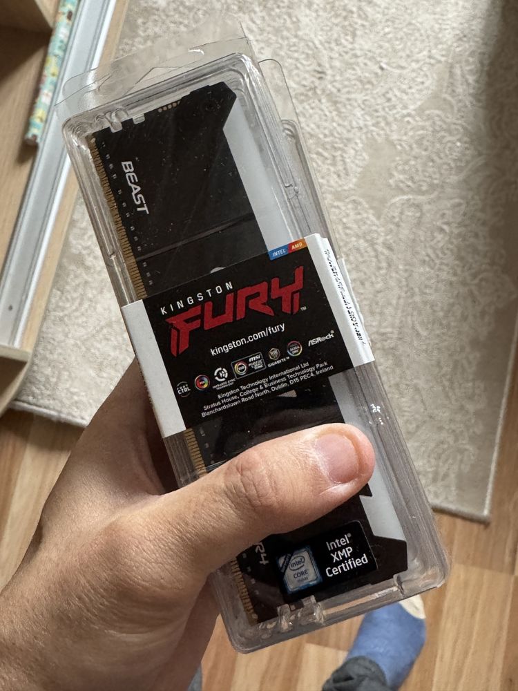 Ddr4 kingston Fury 16gb