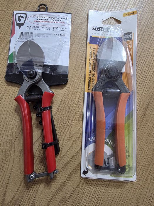 Foarfeca pentru gradina cu tais dublu