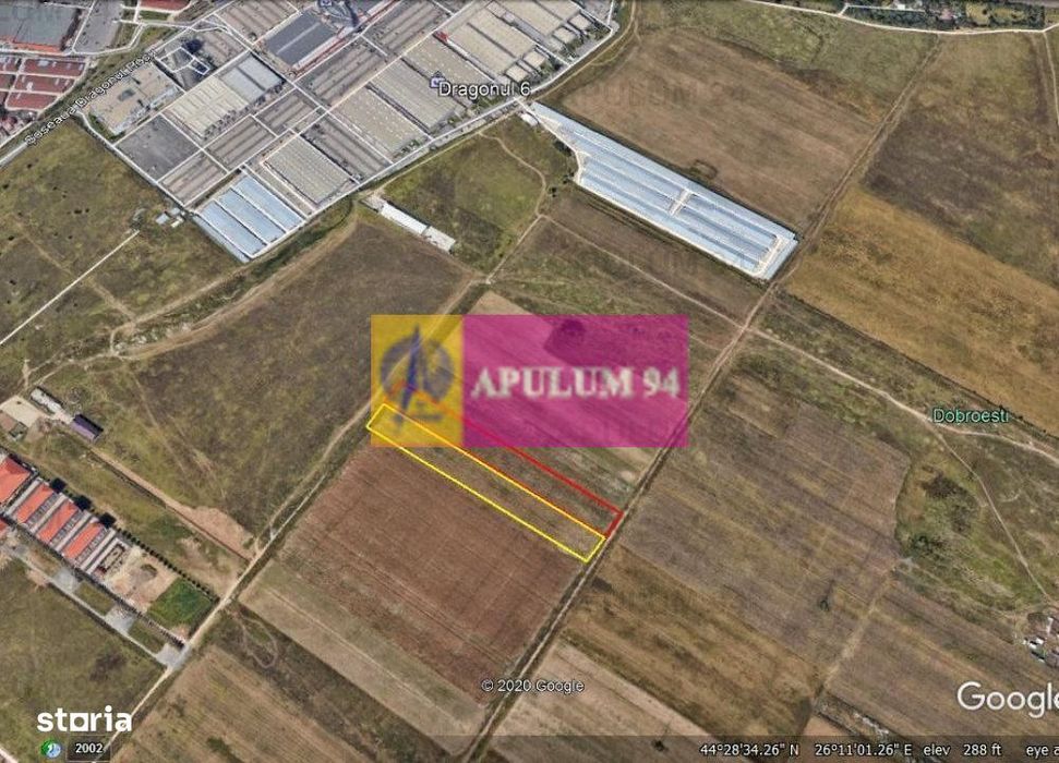 Teren 7500mp-Fundeni Dobroesti