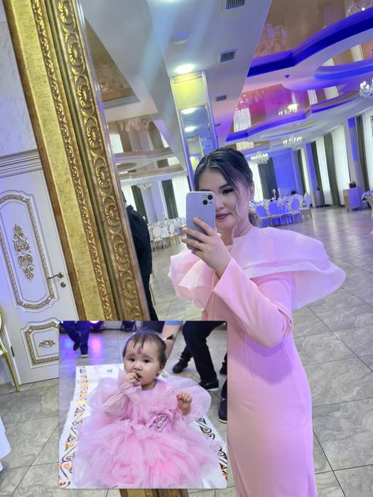 Мама и дочь платье