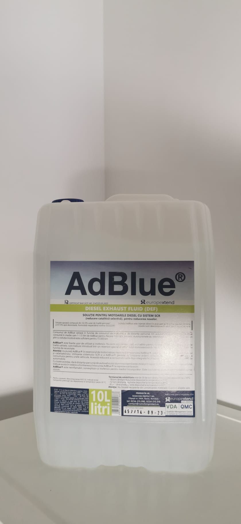 Soluție AdBlue 10 l (sigilată)