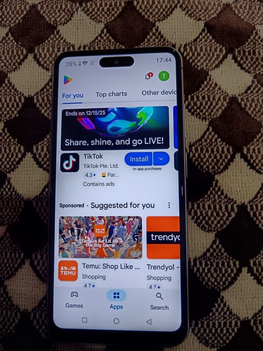 Андроид телефон i16 Pro Max