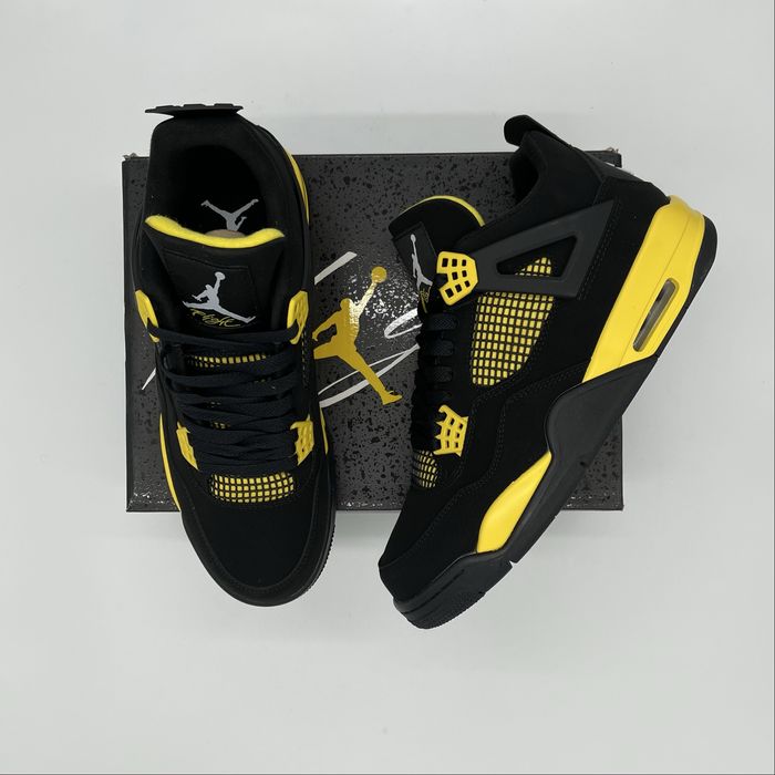 Nike Air Jordan 4 Yellow Thunder