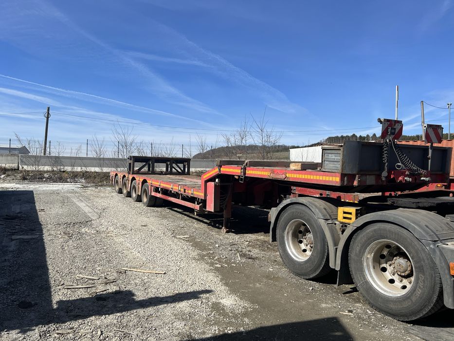 Nooteboom semitrailer 4 axe extensibil