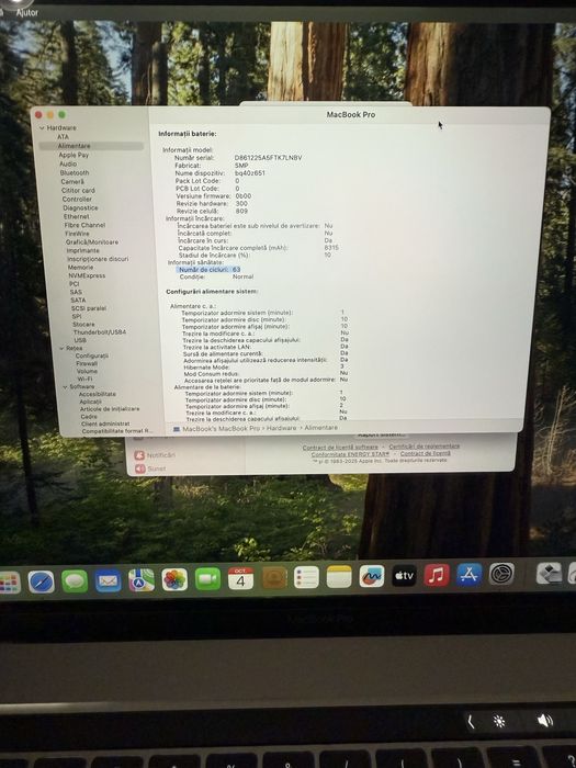Macbook Pro 16" 2019 - Intel i9 - Touchbar - 512Gb SSD - 16gb
