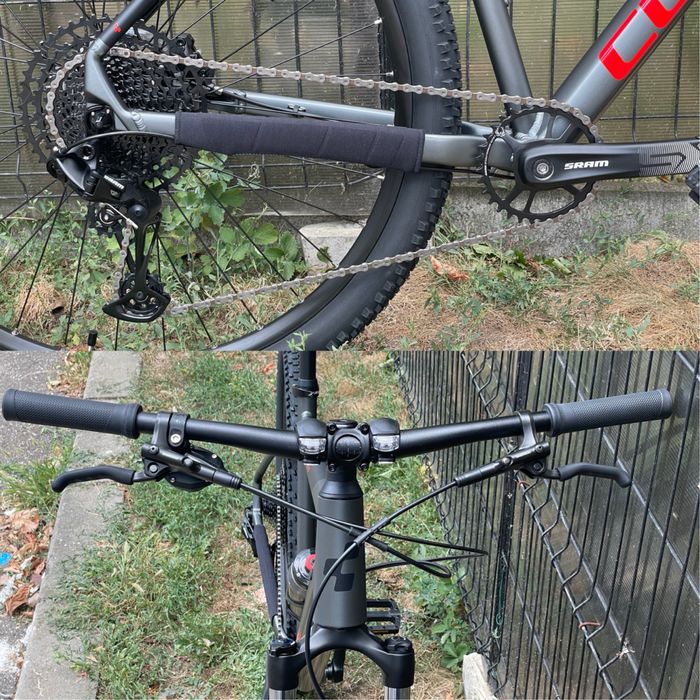 MTB CUBE Analog Ca NOU, Gri Mat, 1X12 Sram Eagle, Cadru 22”, Garantie