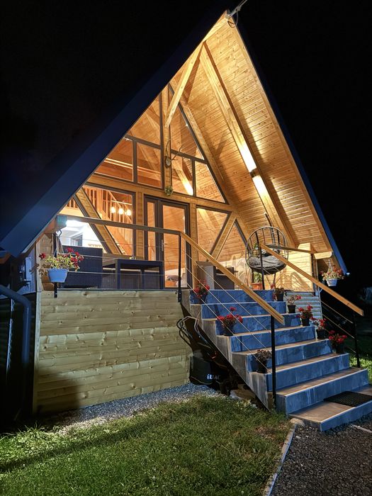 Cabana Bucegi View Bran cazare A Frame integral