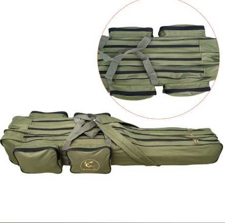 Husa pt lansete Baracuda cu 3 compartimente - B33-1,50m