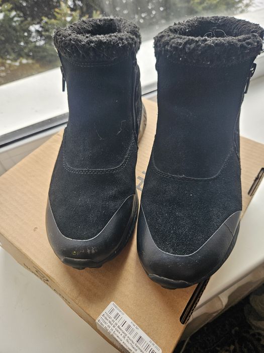 Зимняя обувь, натуральная замша и натуральный мех 37 размер